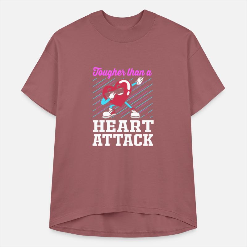 Cute Dabbing Heart Tougher Than A Heart Attack