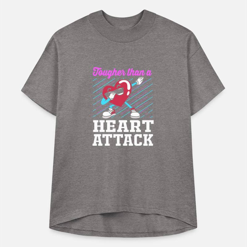 Cute Dabbing Heart Tougher Than A Heart Attack