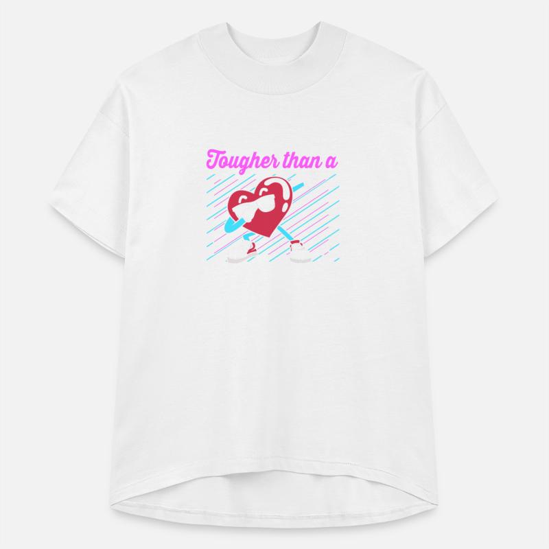 Cute Dabbing Heart Tougher Than A Heart Attack