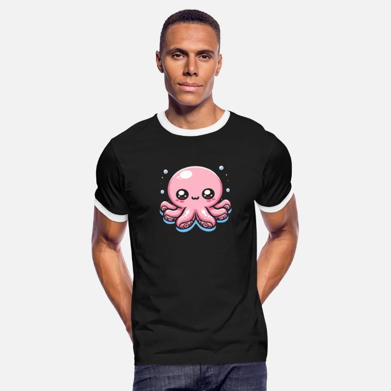 Cute Kawaii Pink Octopus