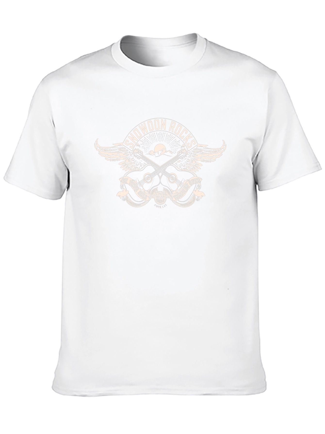 Snowdon Rocks Graphic T-Shirt