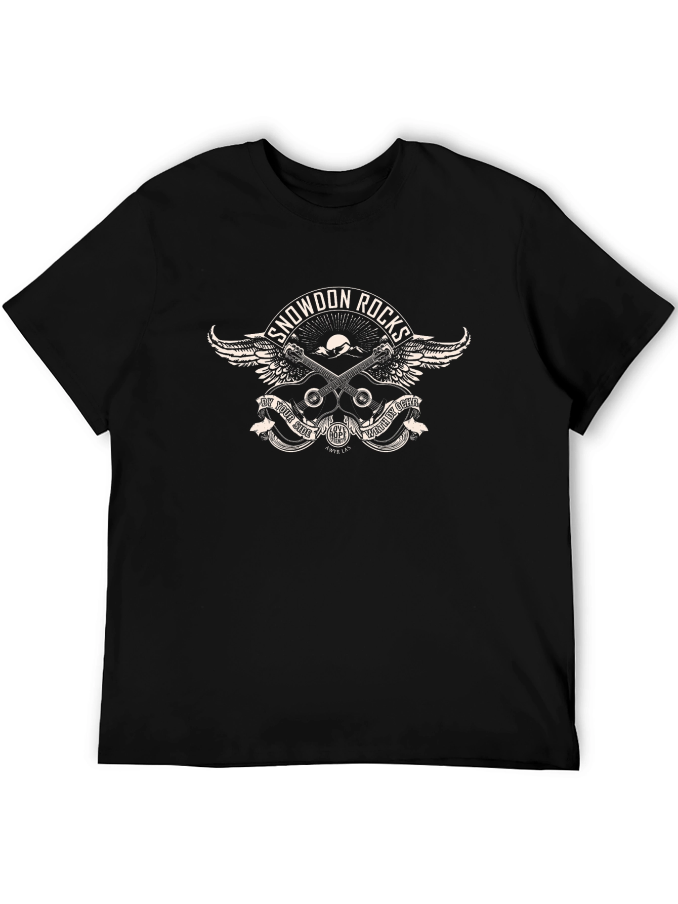 Snowdon Rocks Graphic T-Shirt