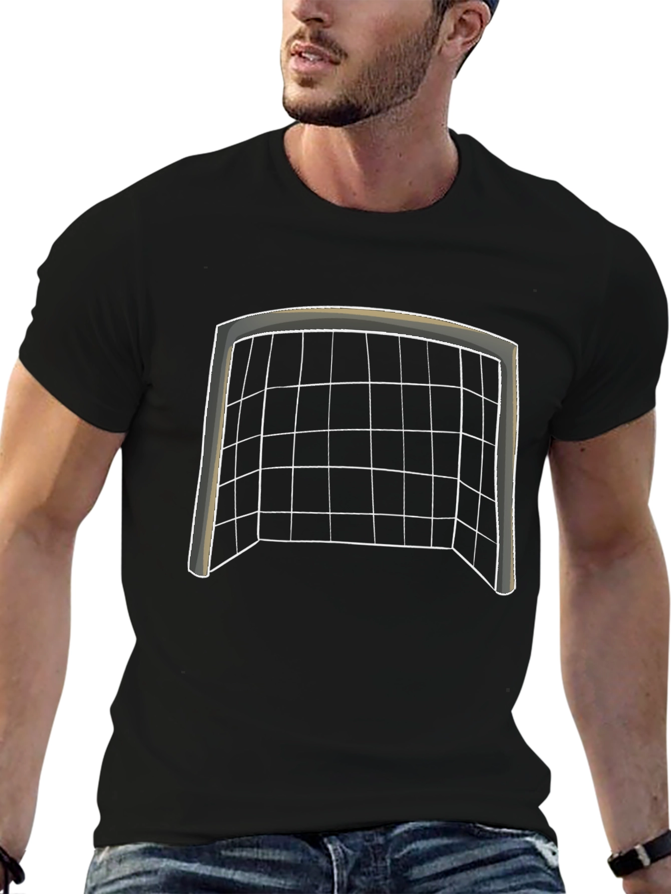 Soccer Goal Graphic T-Shirt