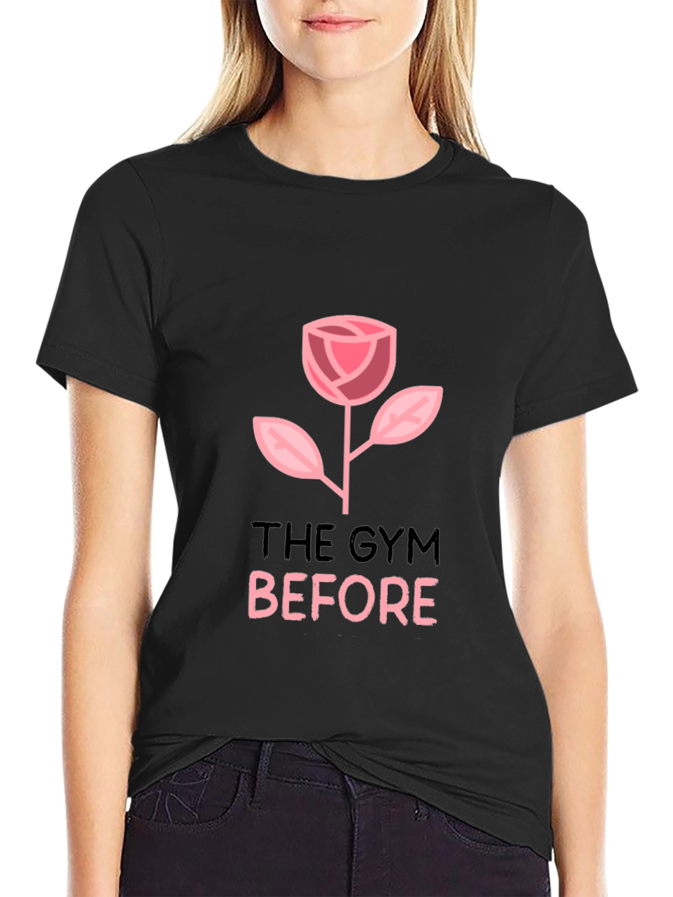 The Gym Before Rose Graphic T-Shirt