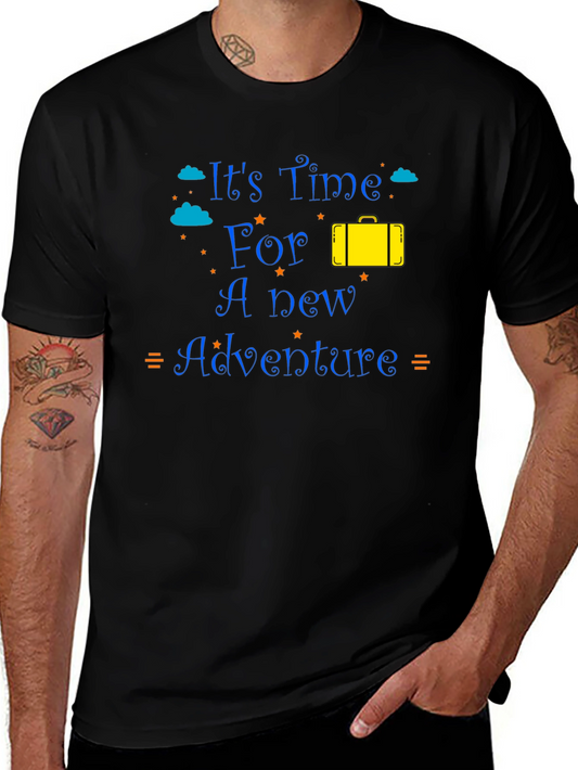 Adventure Time Black Graphic T-Shirt
