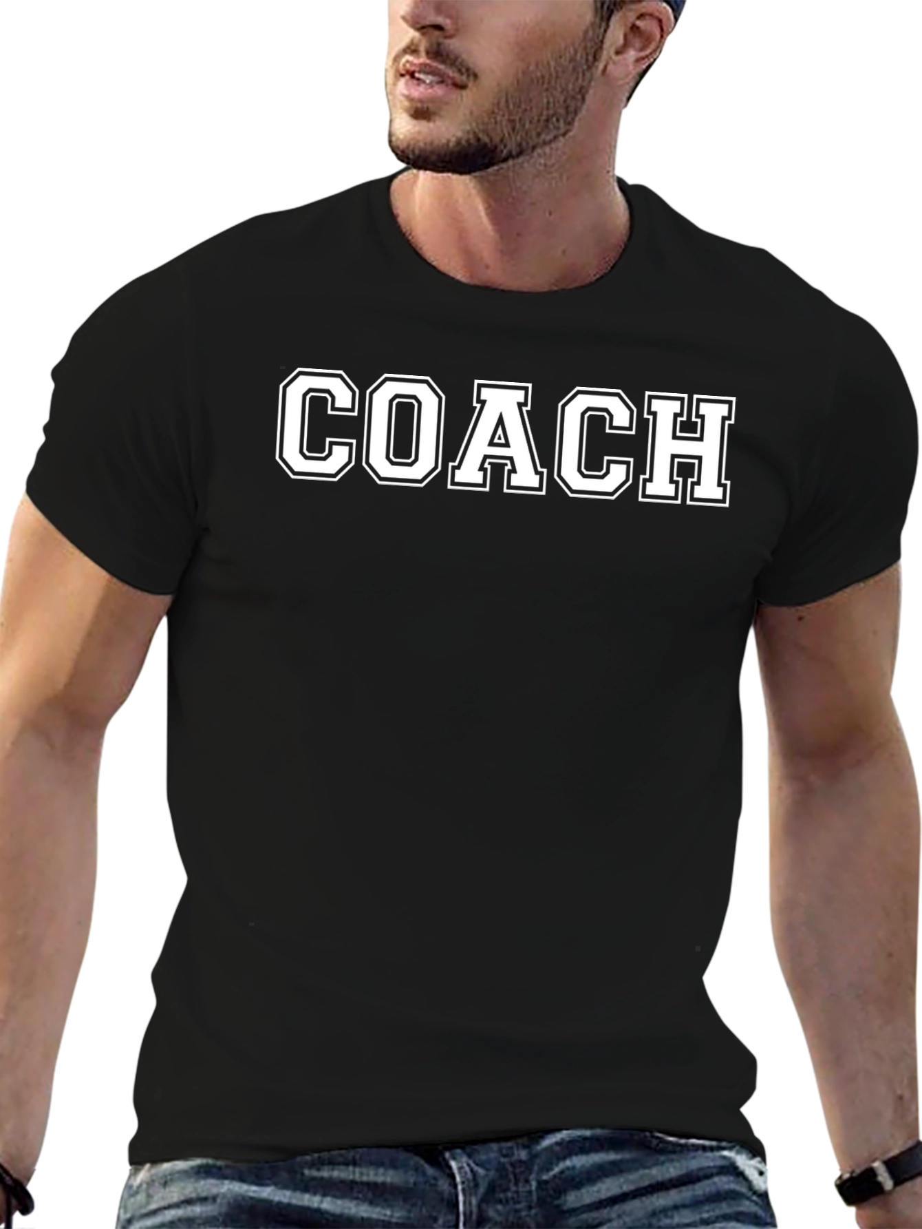 Coach Graphic T-Shirt - Black
