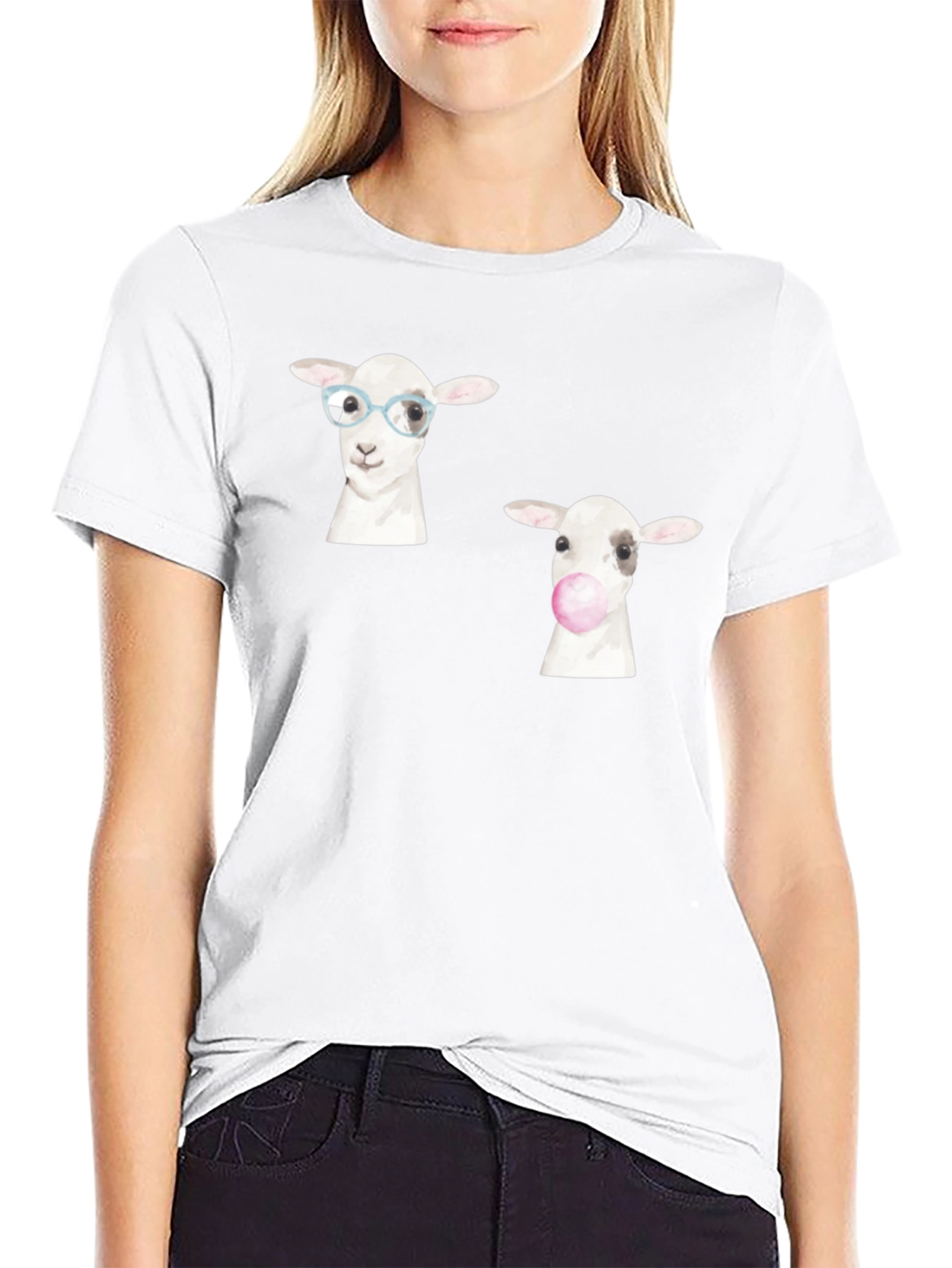 Sheep with Glasses T-Shirt
