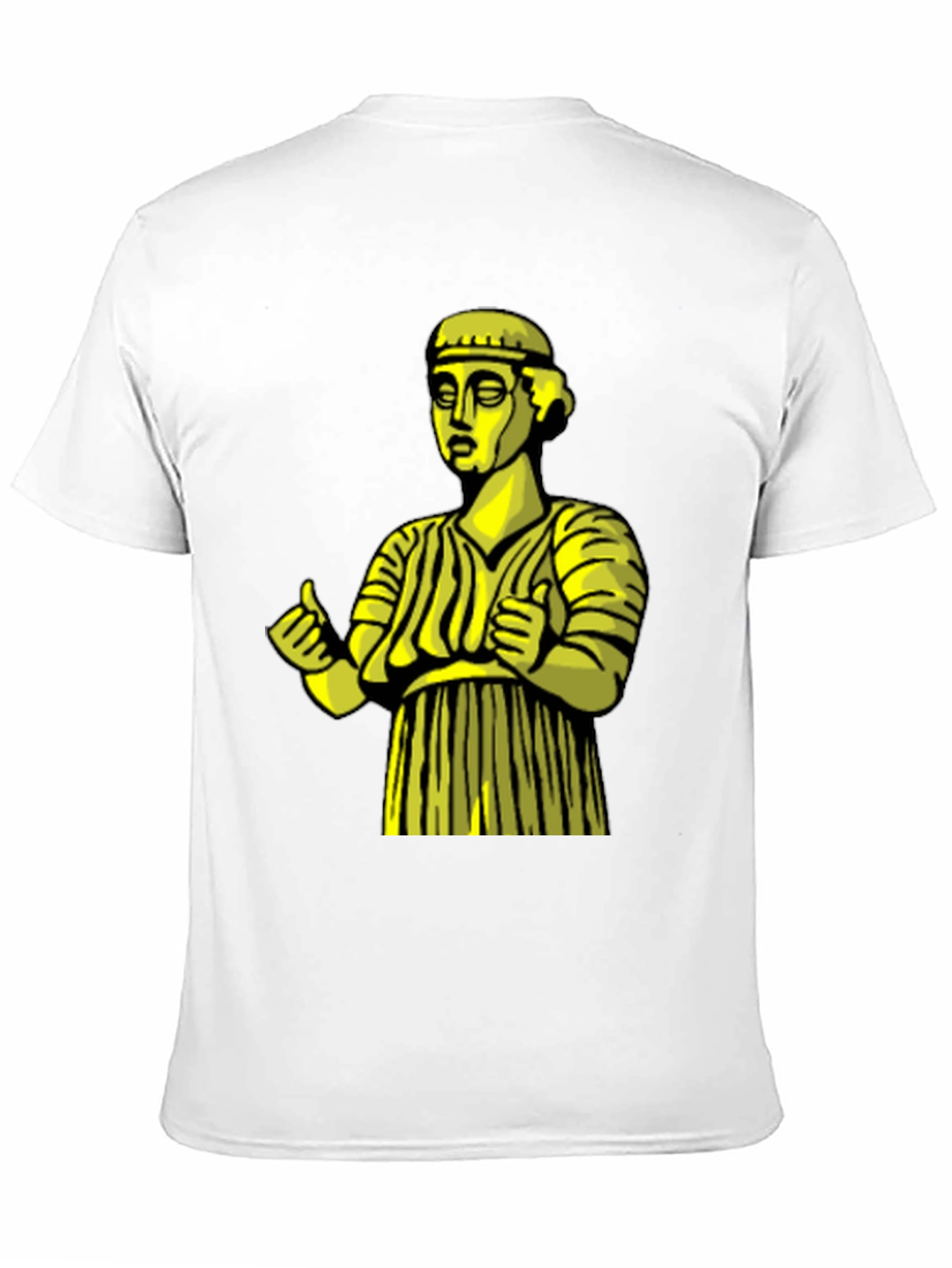 Ancient Statue Graphic Tee - Unique Design