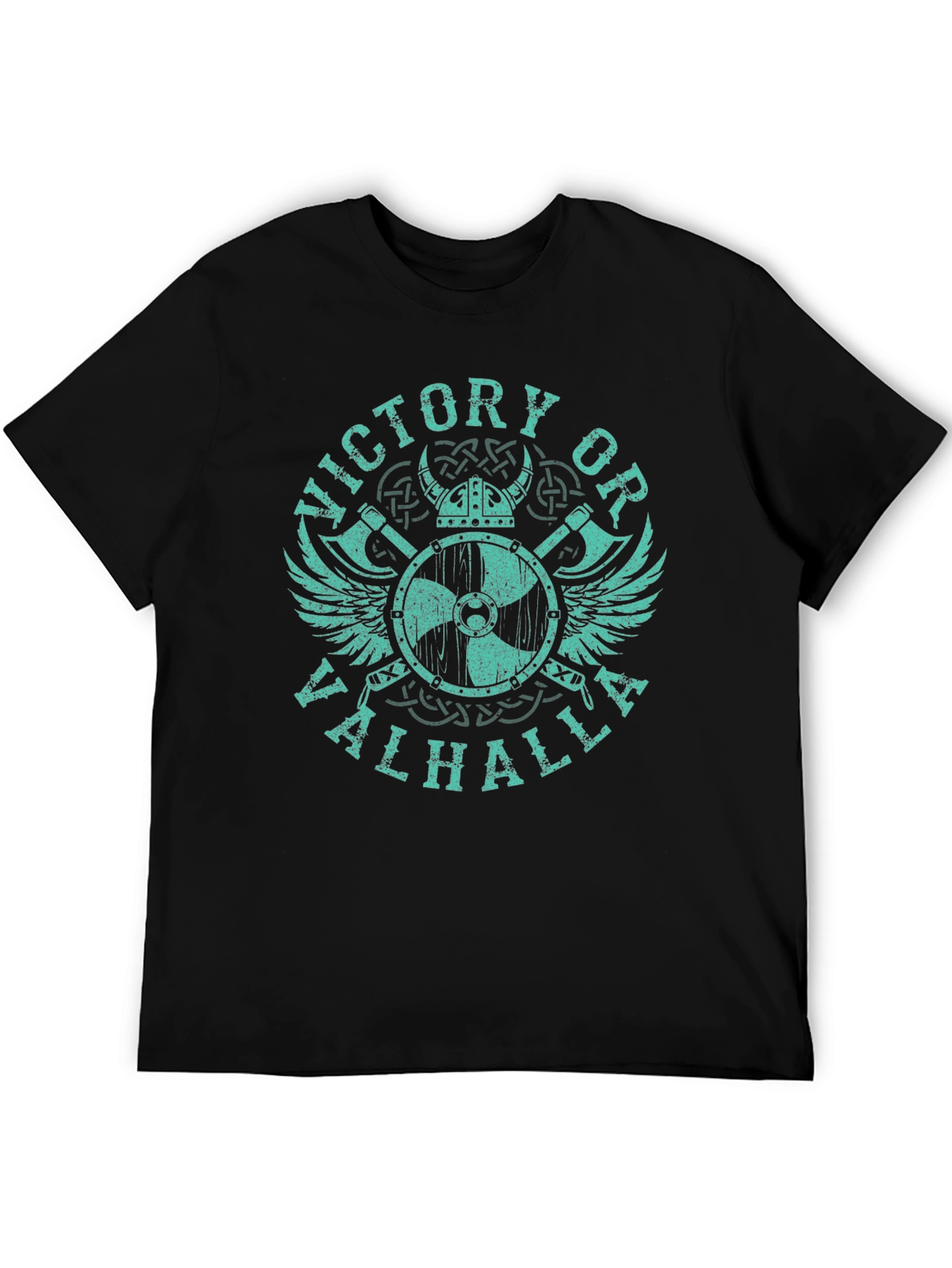Victory or Valhalla Viking T-Shirt