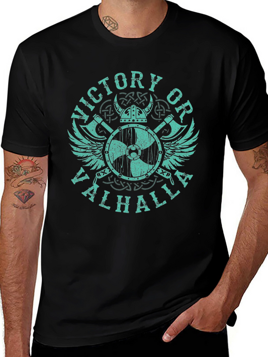 Victory or Valhalla Viking T-Shirt