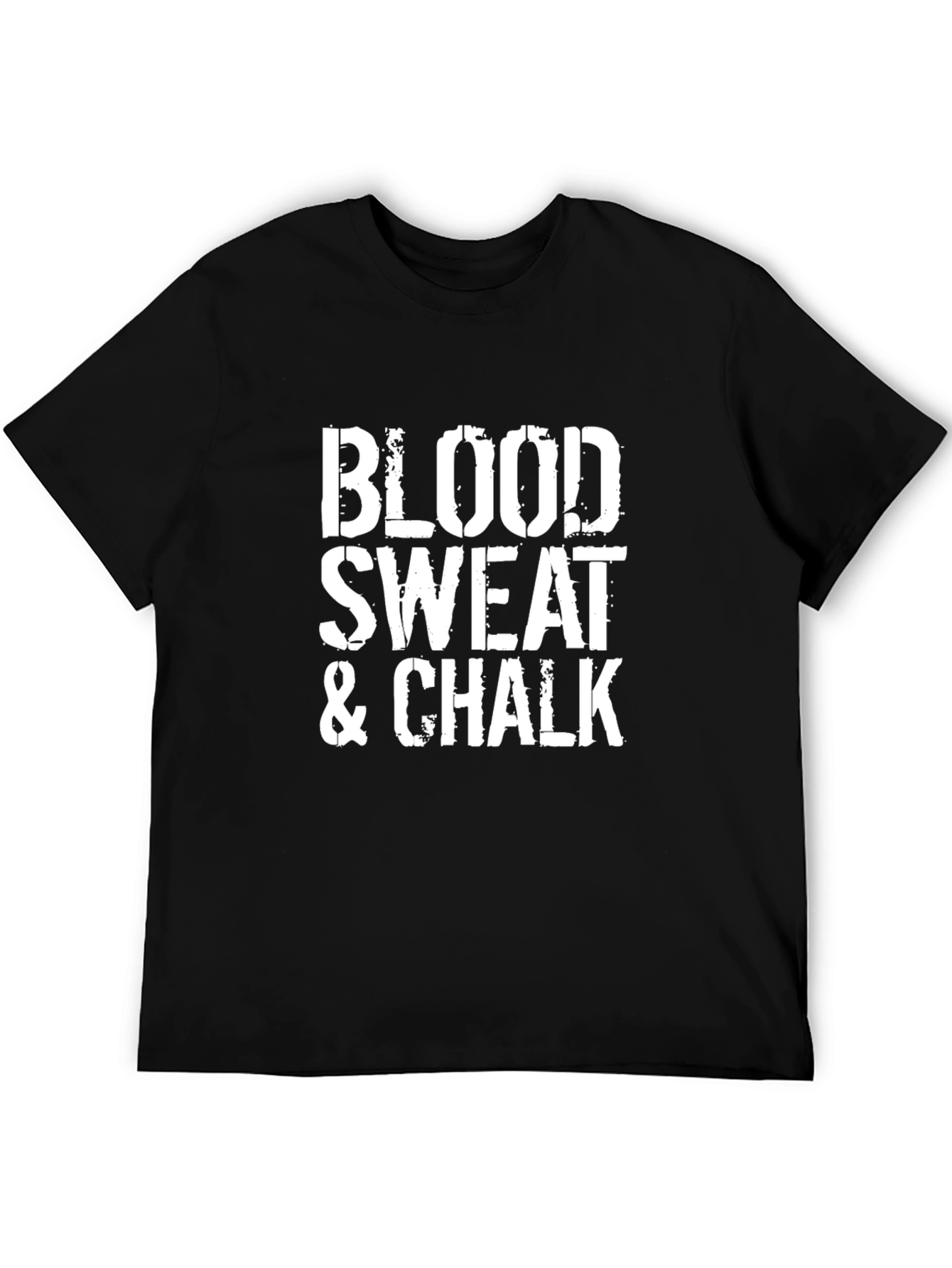 Blood Sweat & Chalk Black T-Shirt