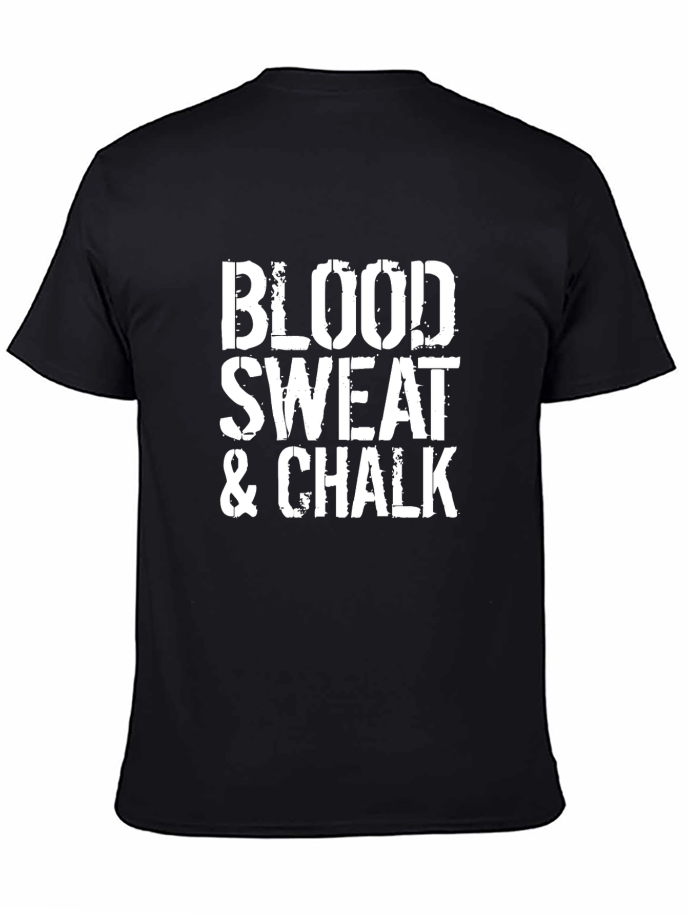 Blood Sweat & Chalk Black T-Shirt