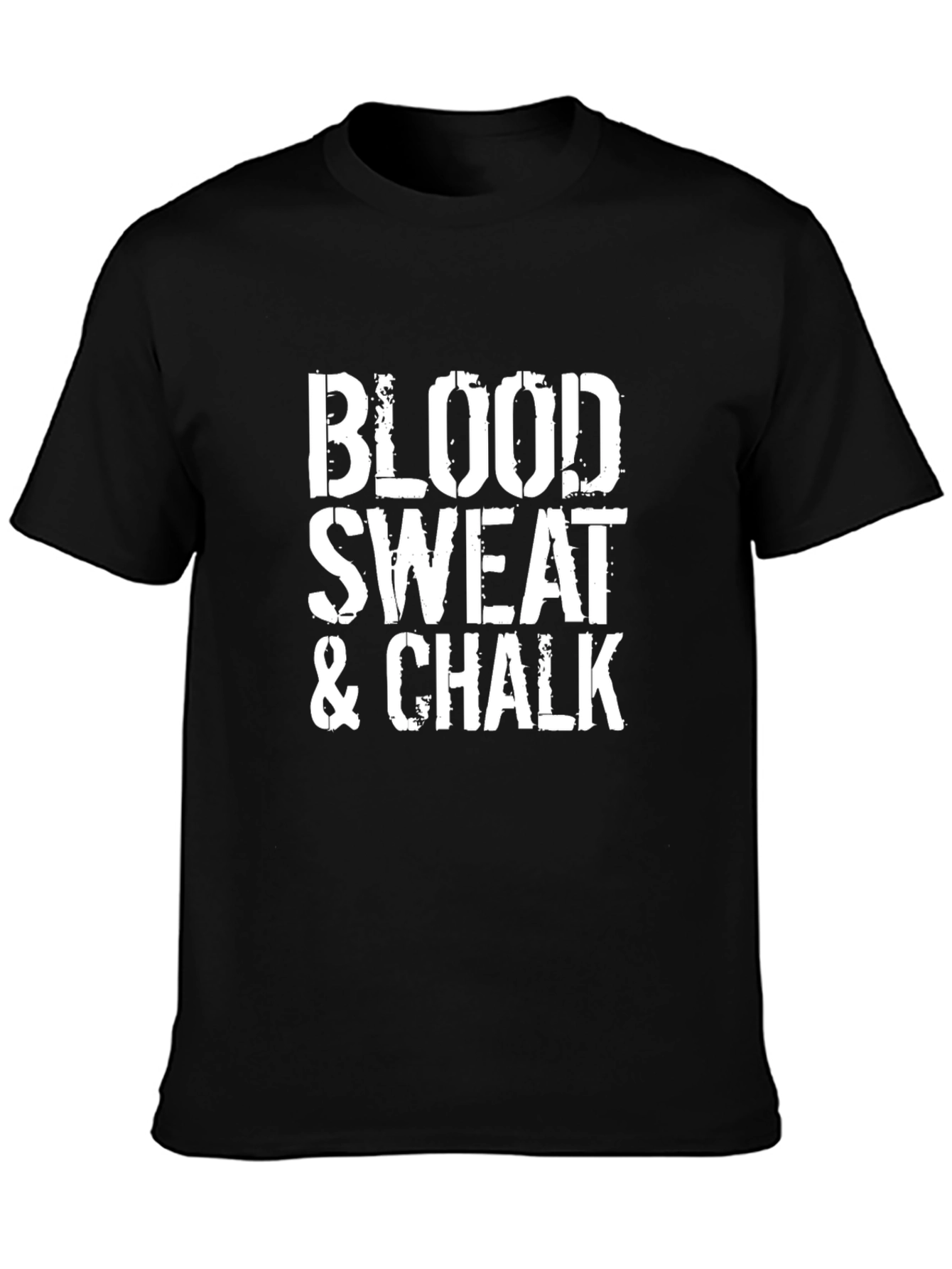 Blood Sweat & Chalk Black T-Shirt
