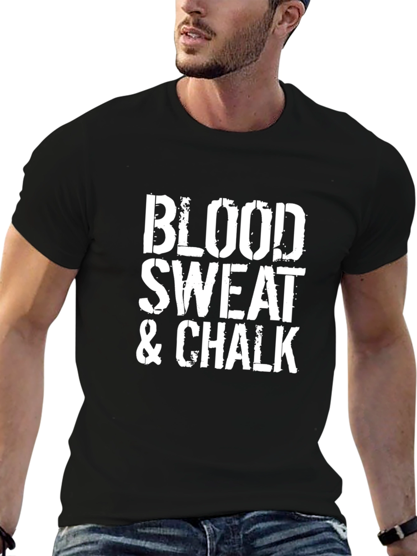 Blood Sweat & Chalk Black T-Shirt