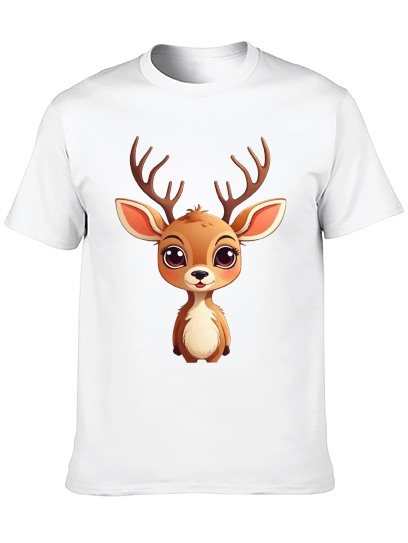 Cute Cartoon Deer Graphic Tee