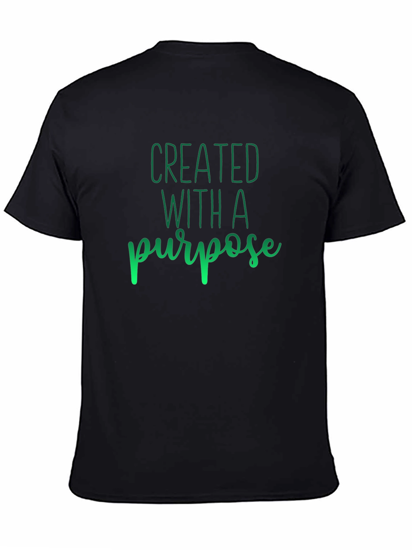 Created with a Purpose Tee - Trendy Christian Apparel