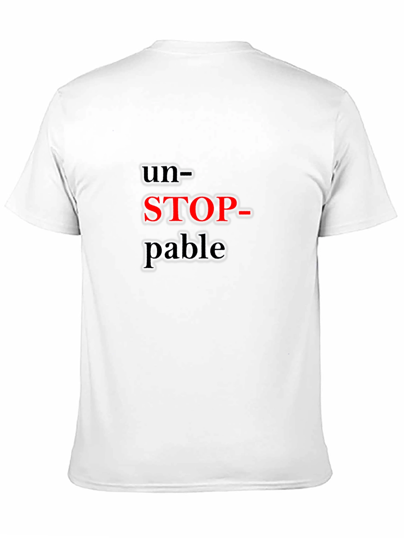 Unstoppable Graphic Tee - Black