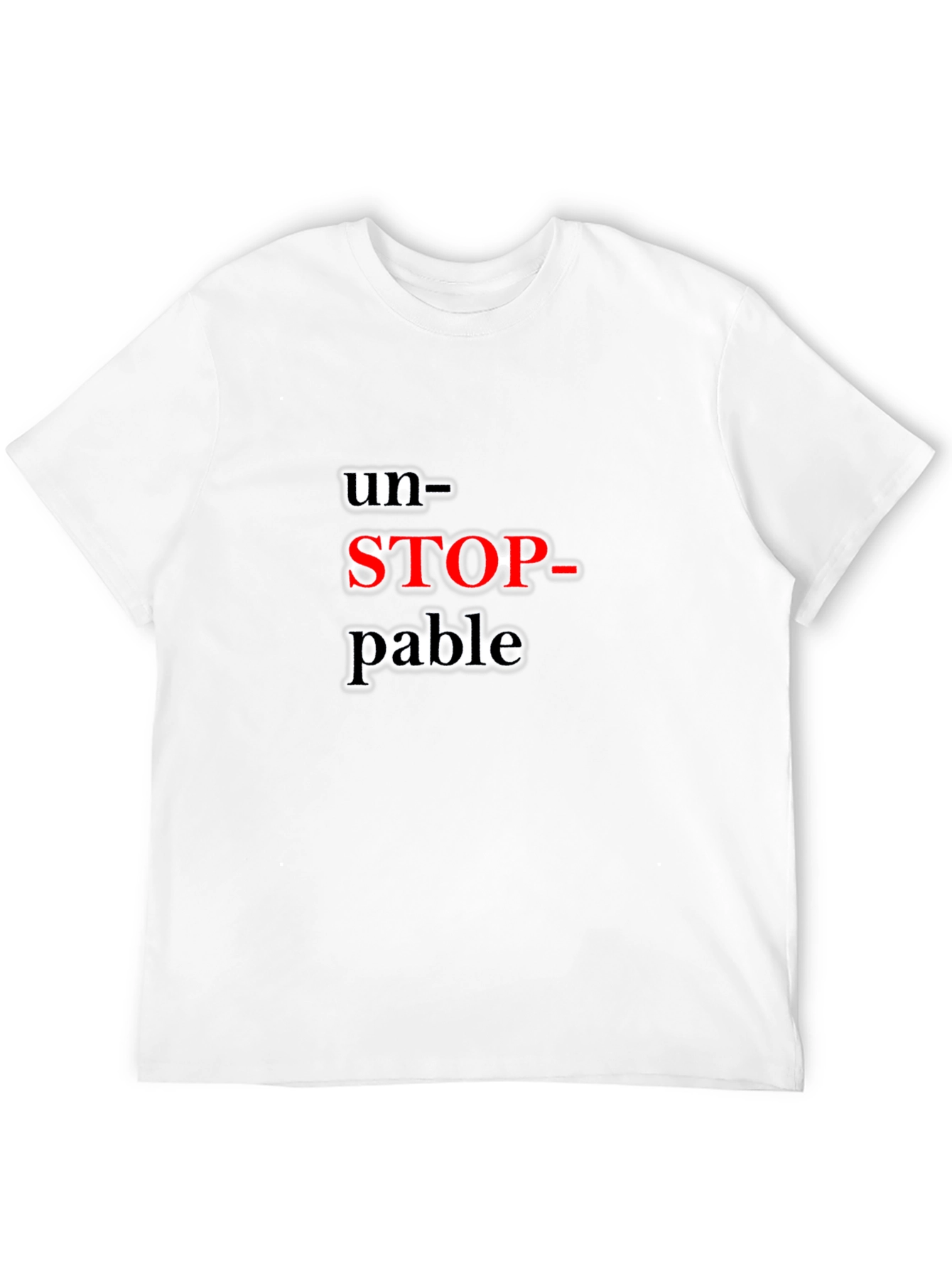 Unstoppable Graphic Tee - Black