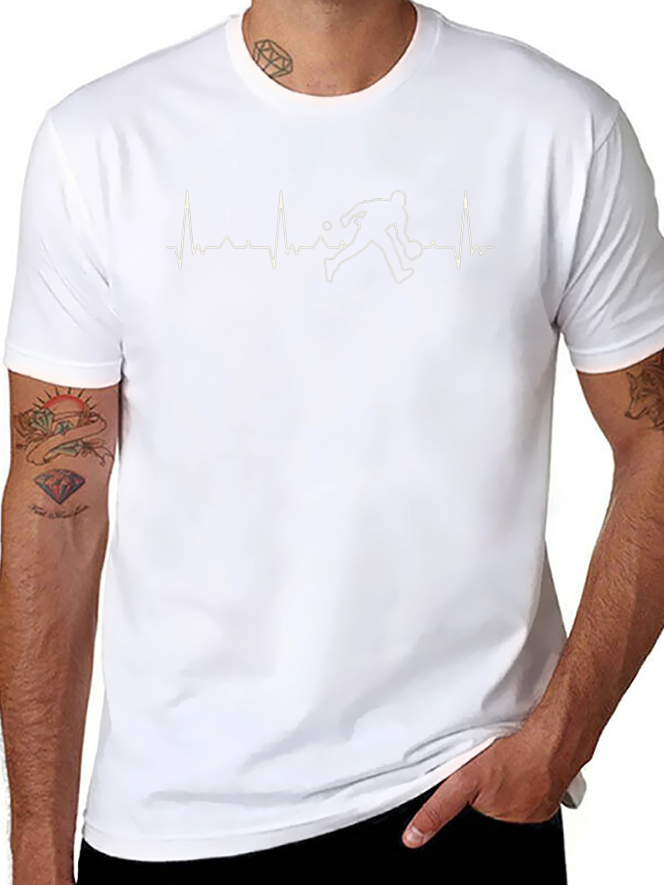 Bowling Heartbeat T-Shirt - Unique Design