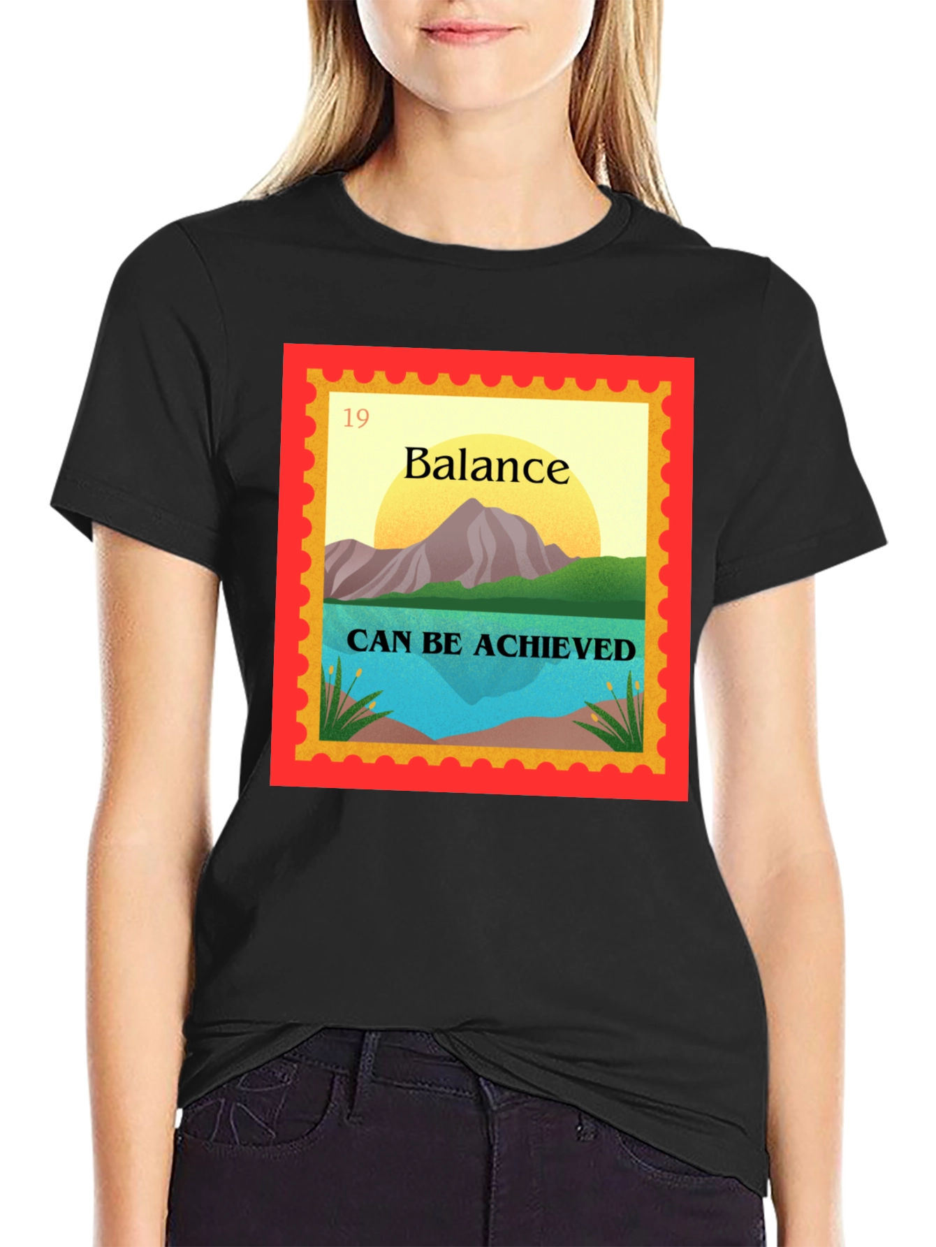 Balance Can Be Achieved Graphic T-Shirt