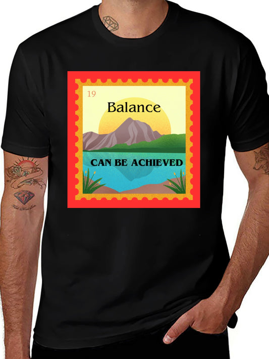 Balance Can Be Achieved Graphic T-Shirt