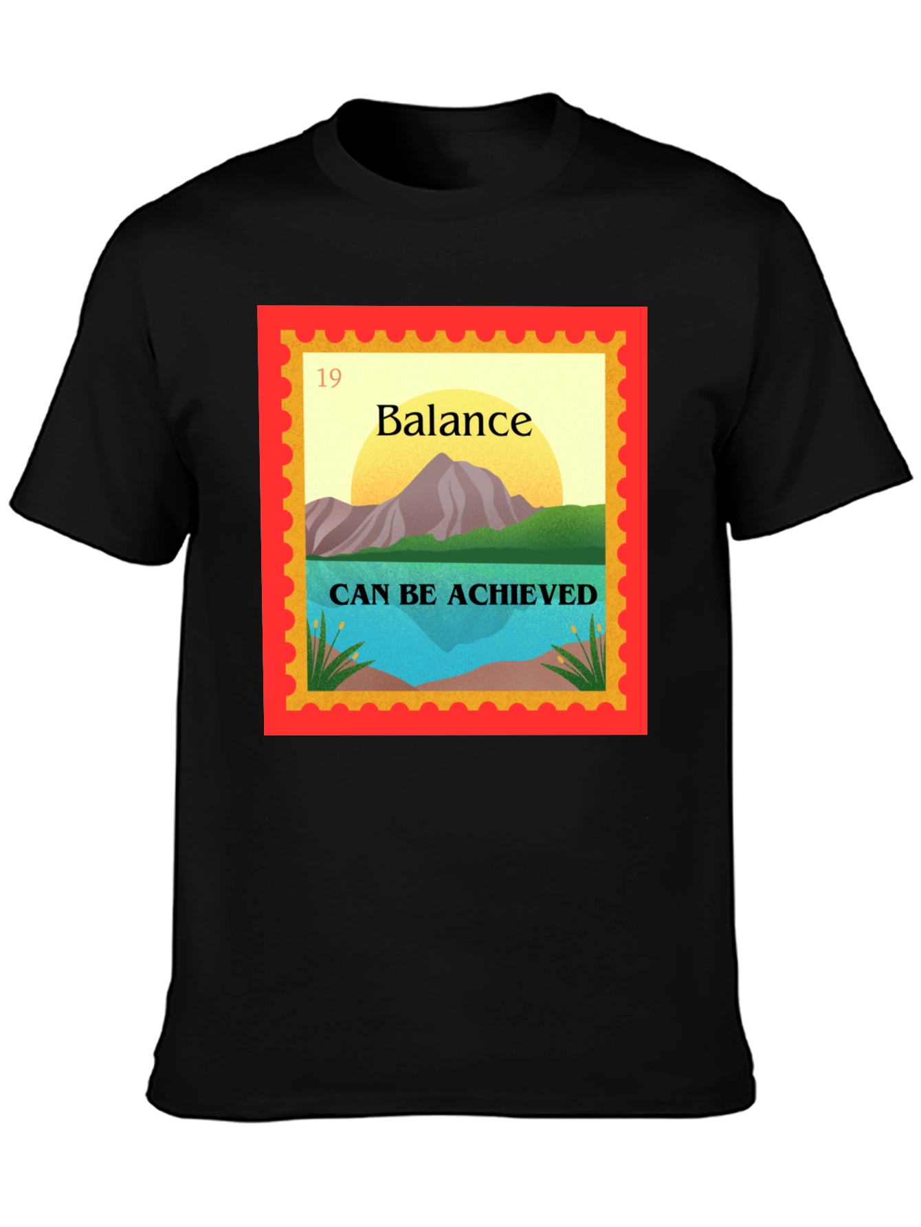 Balance Can Be Achieved Graphic T-Shirt
