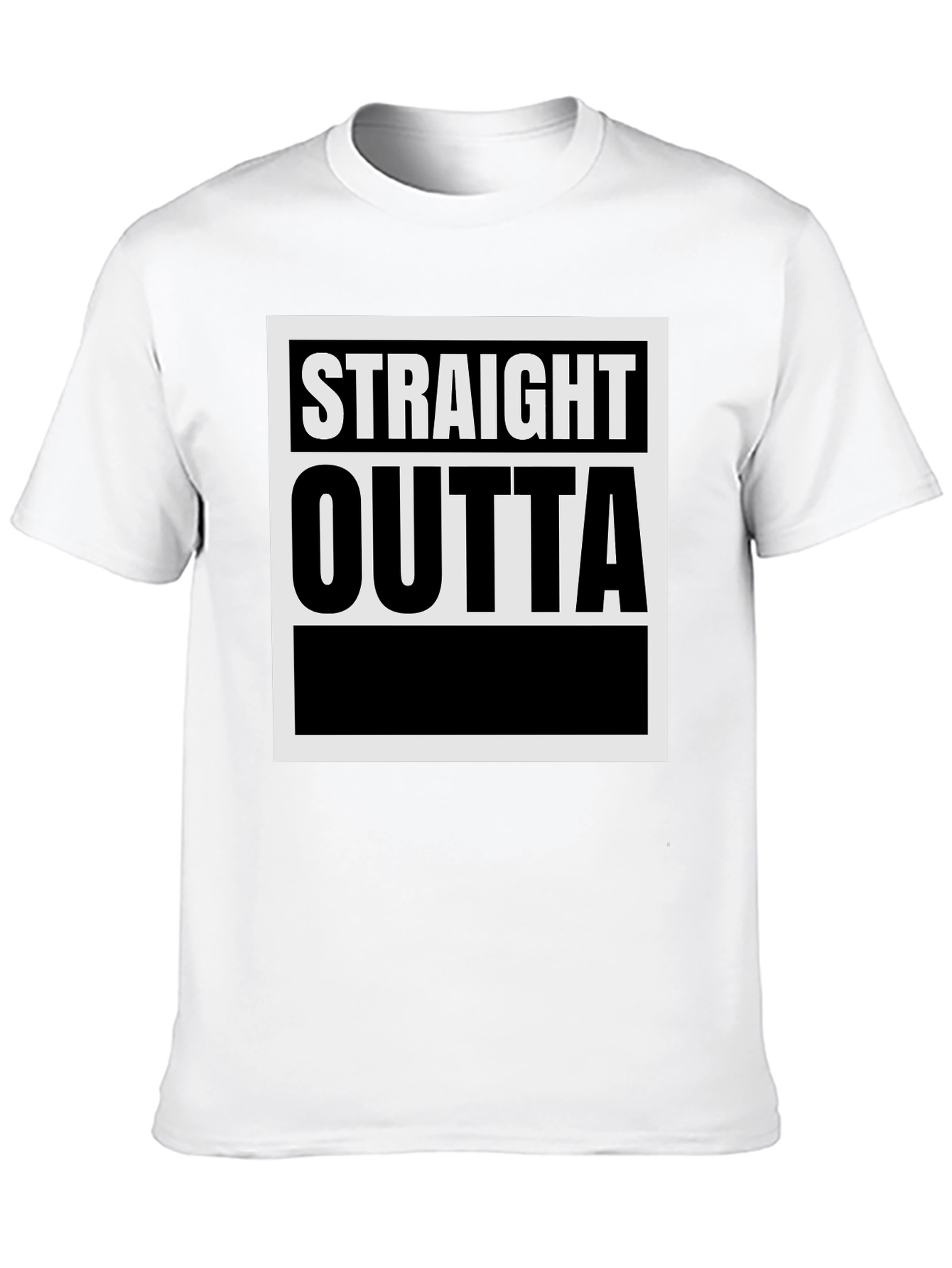Straight Outta T-Shirt - Classic Graphic Tee