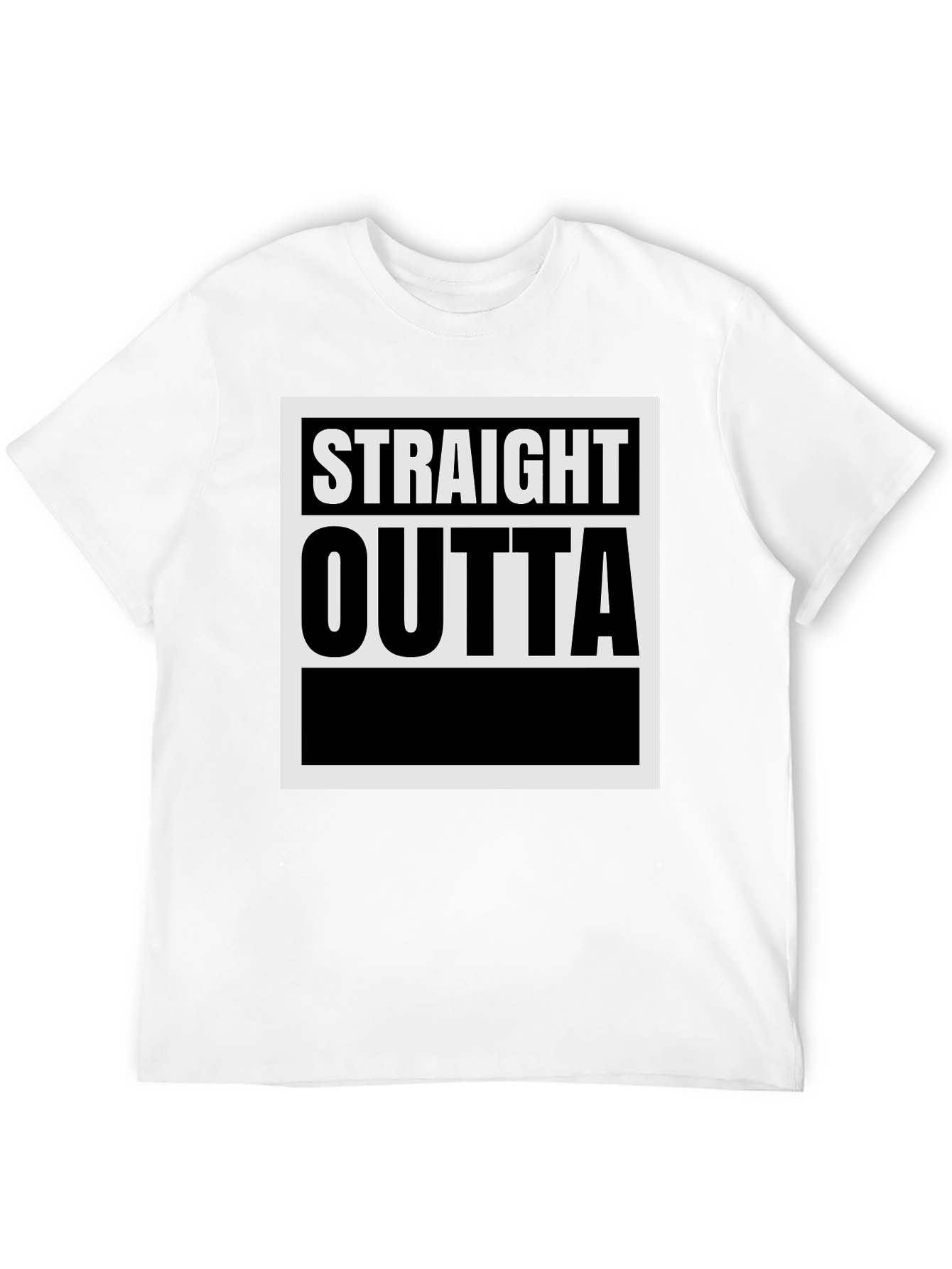 Straight Outta T-Shirt - Classic Graphic Tee