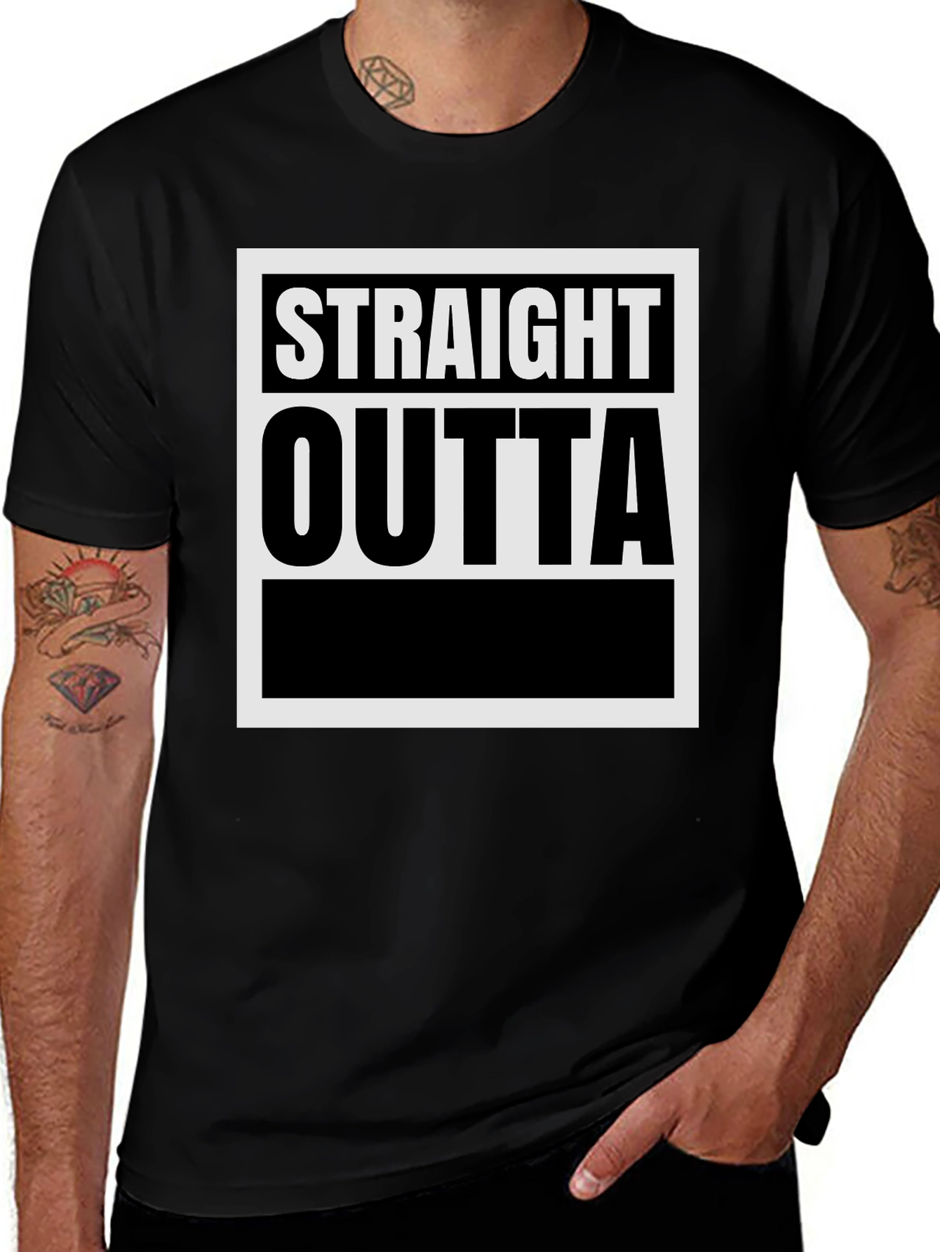 Straight Outta T-Shirt - Classic Graphic Tee
