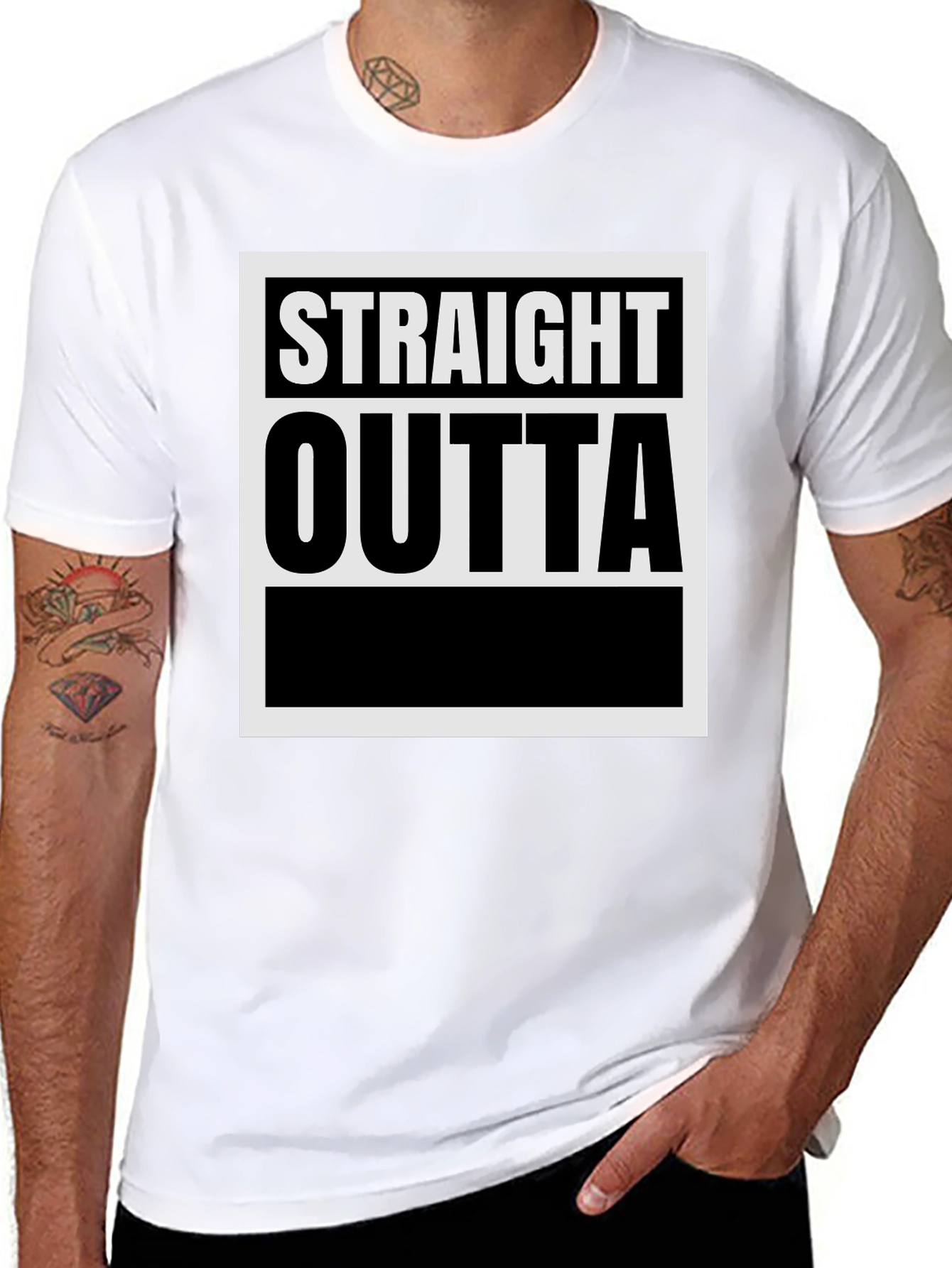 Straight Outta T-Shirt - Classic Graphic Tee