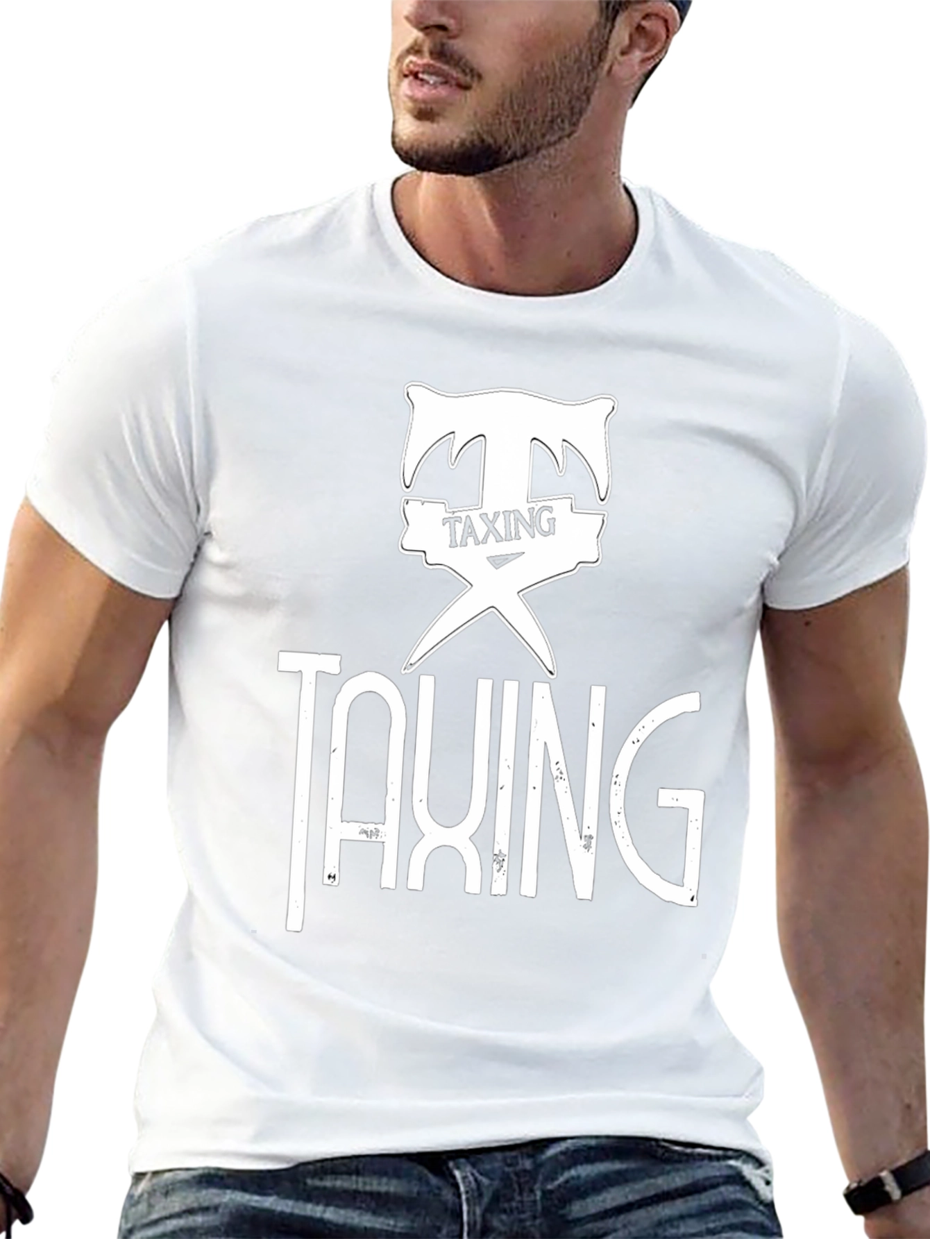 Taxing T-Shirt - Bold Graphic Design Cotton Tee