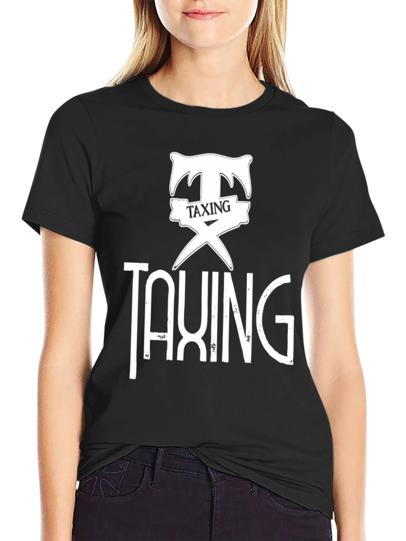 Taxing T-Shirt - Bold Graphic Design Cotton Tee