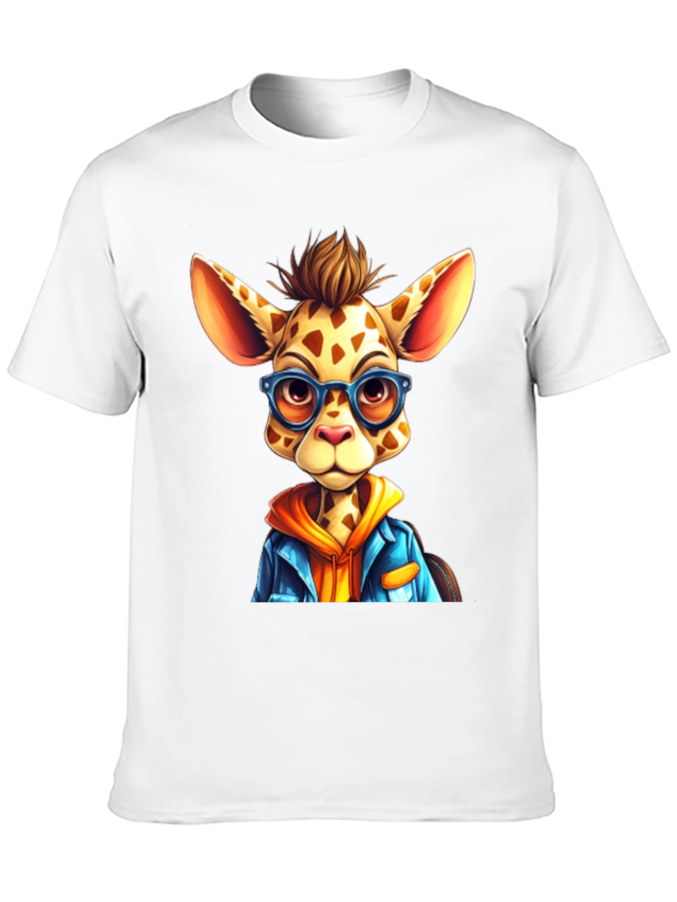 Cool Giraffe Graphic T-Shirt - Unique Design