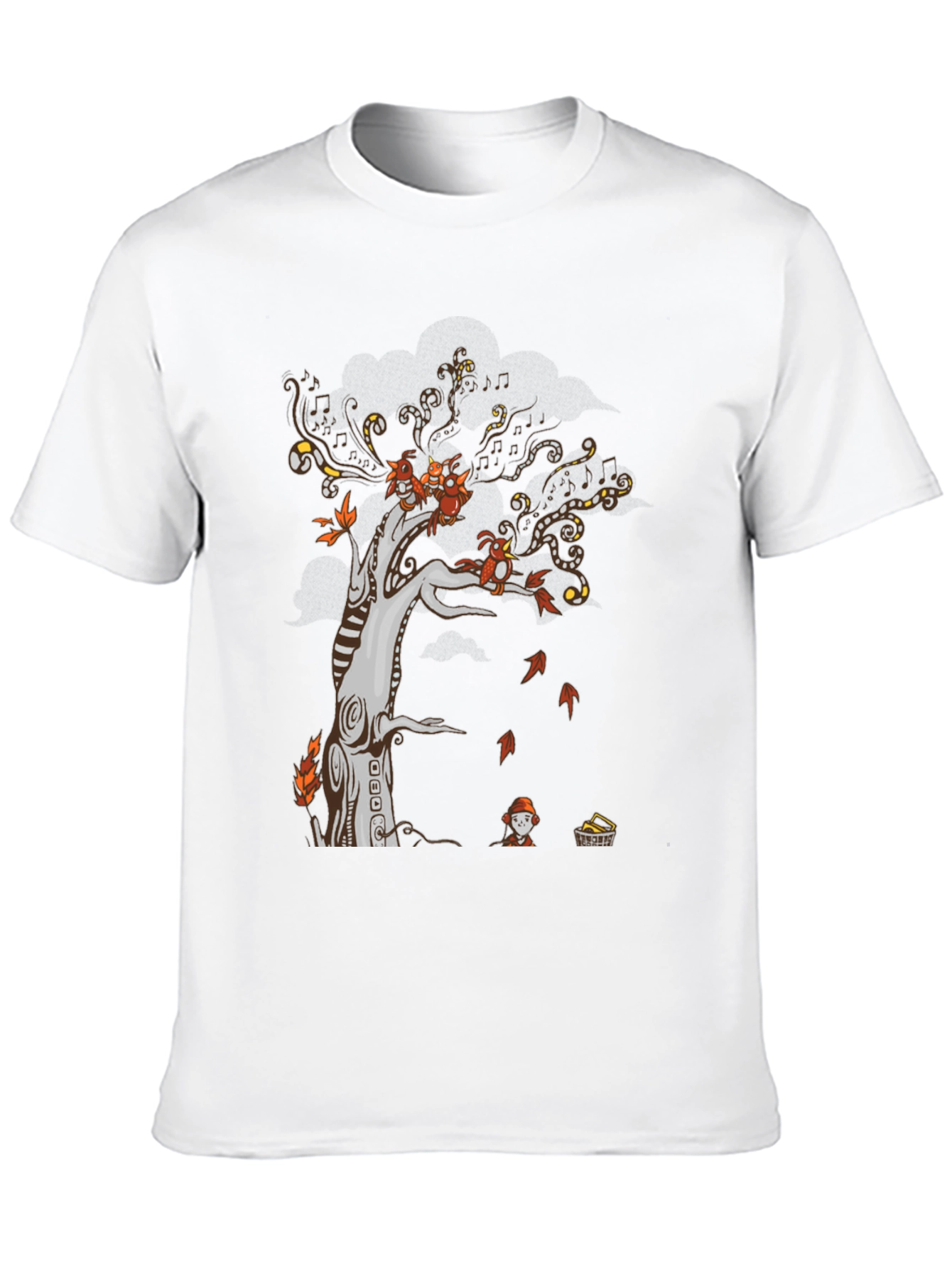 Autumn Tree Graphic Print Tee