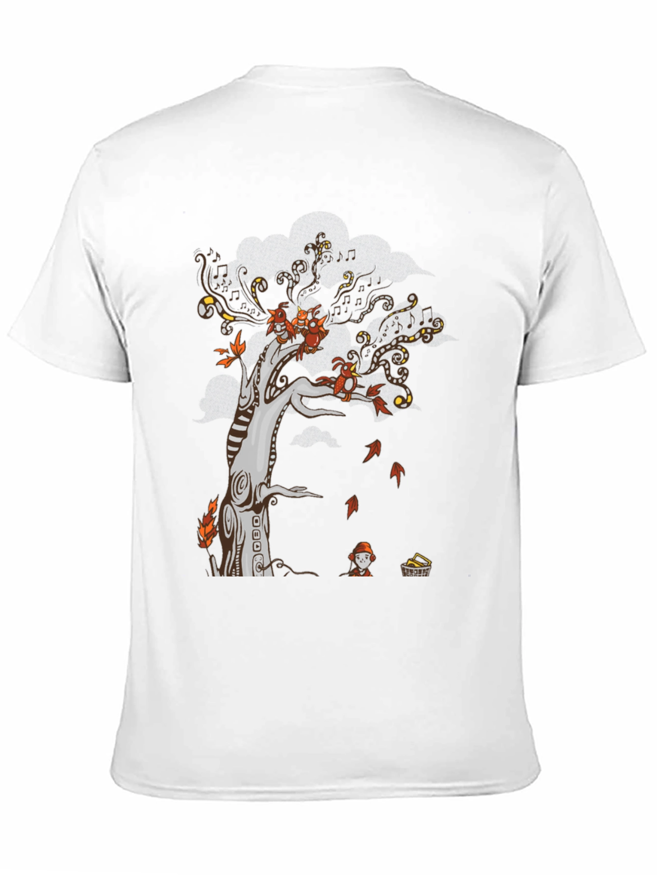 Autumn Tree Graphic Print Tee