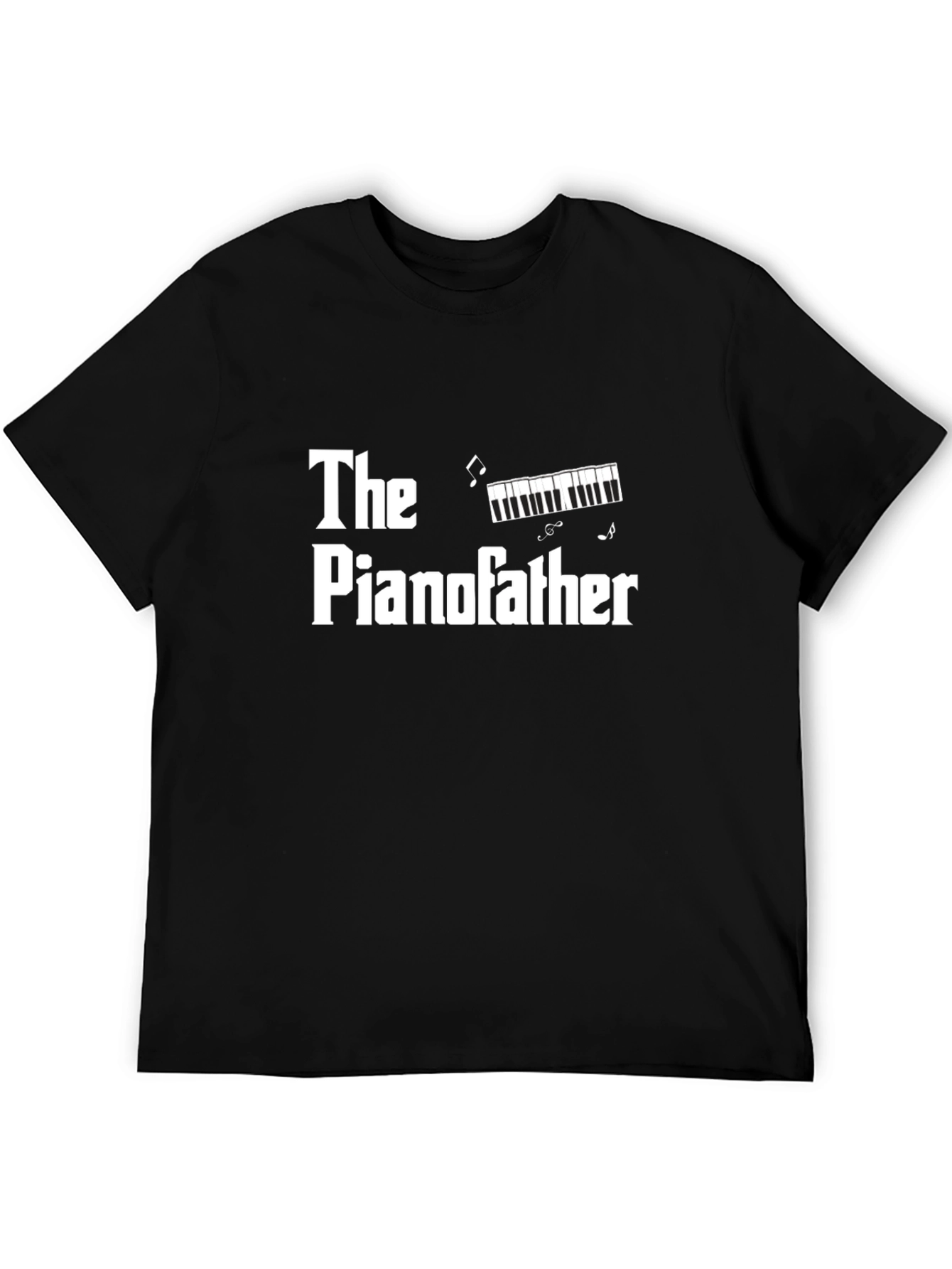 The Pianofather Funny Graphic T-Shirt