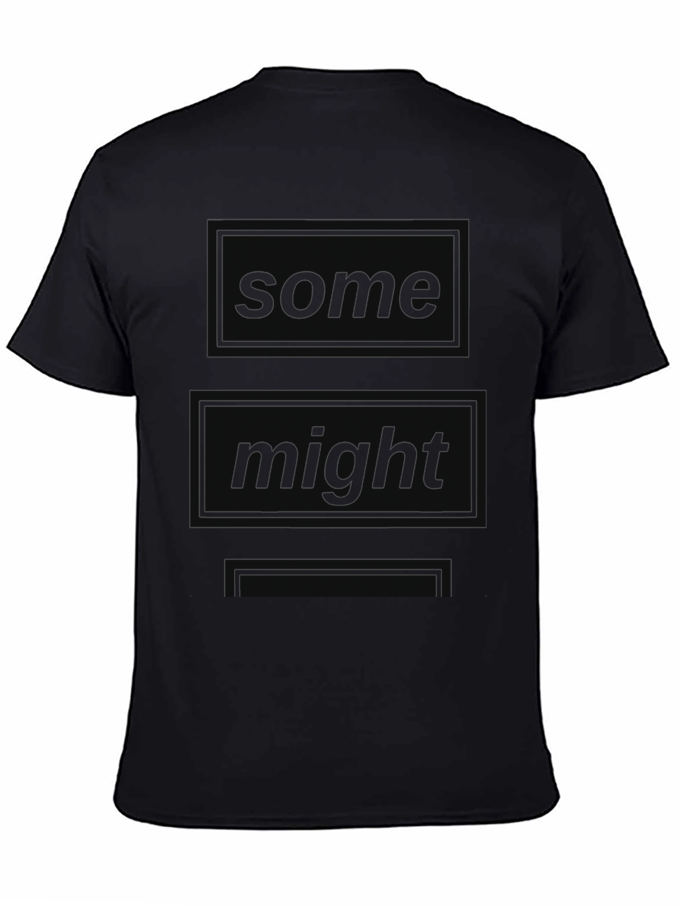 Some Might Say Oasis Inspired Black T-Shirt