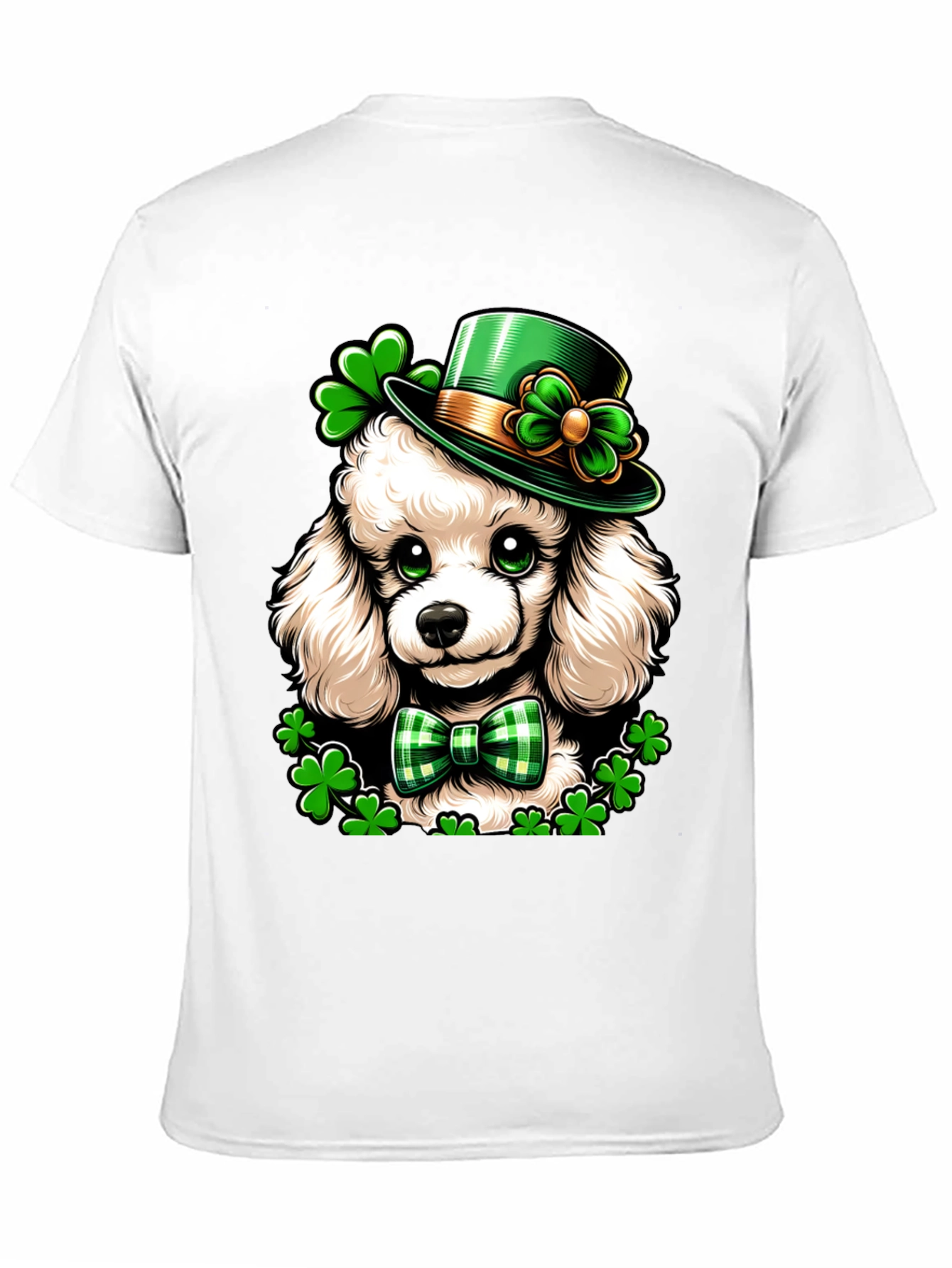 St. Patricks Day Poodle T-Shirt