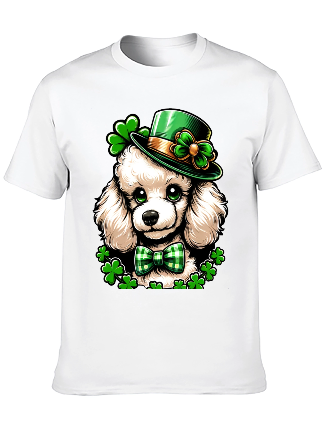 St. Patricks Day Poodle T-Shirt