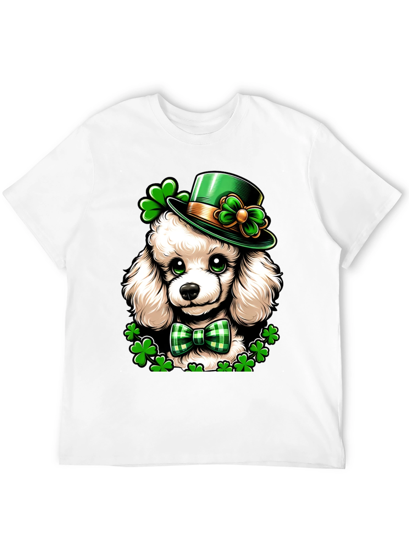 St. Patricks Day Poodle T-Shirt