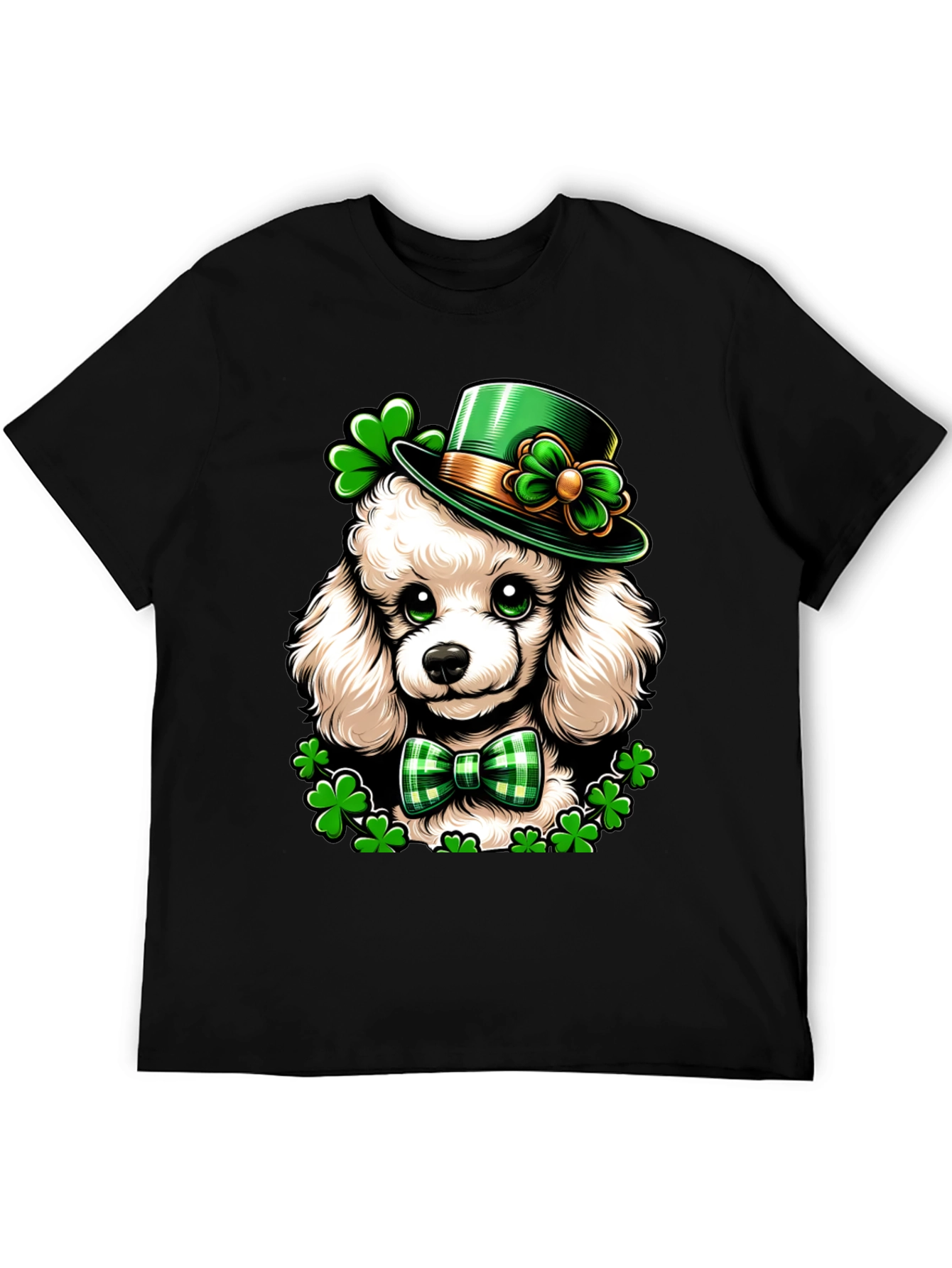 St. Patricks Day Poodle T-Shirt