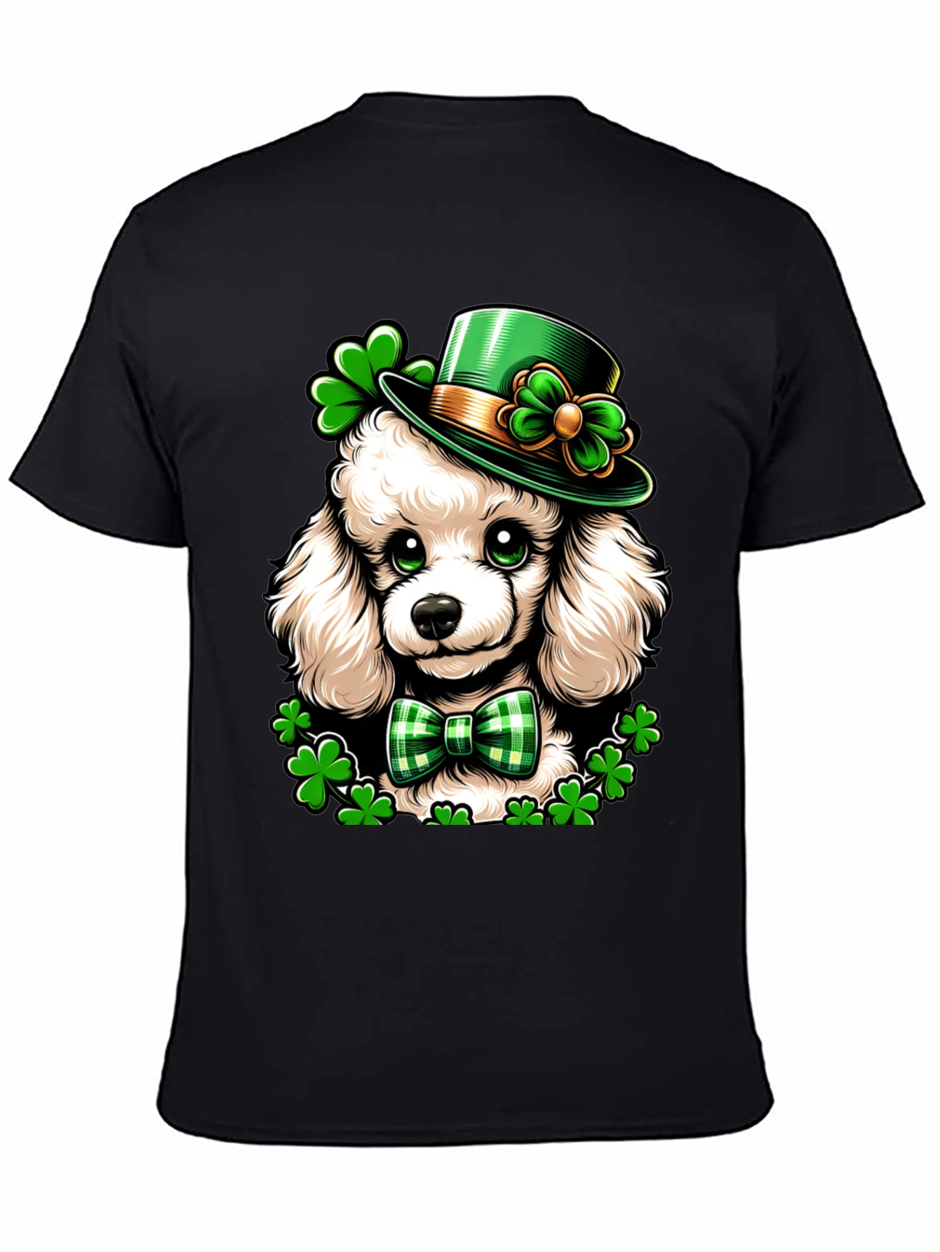 St. Patricks Day Poodle T-Shirt
