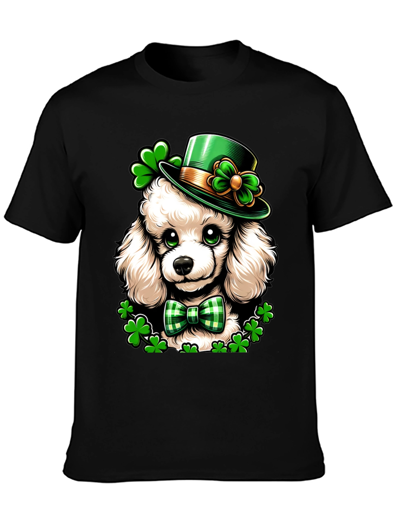 St. Patricks Day Poodle T-Shirt