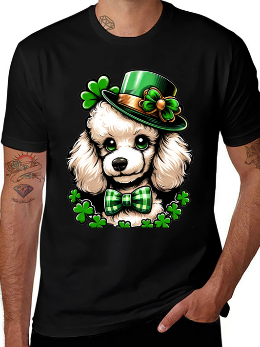 St. Patricks Day Poodle T-Shirt