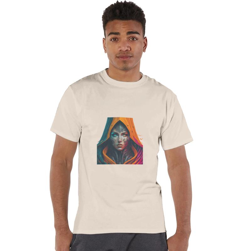 "Digital Woman with Sharp Mind"