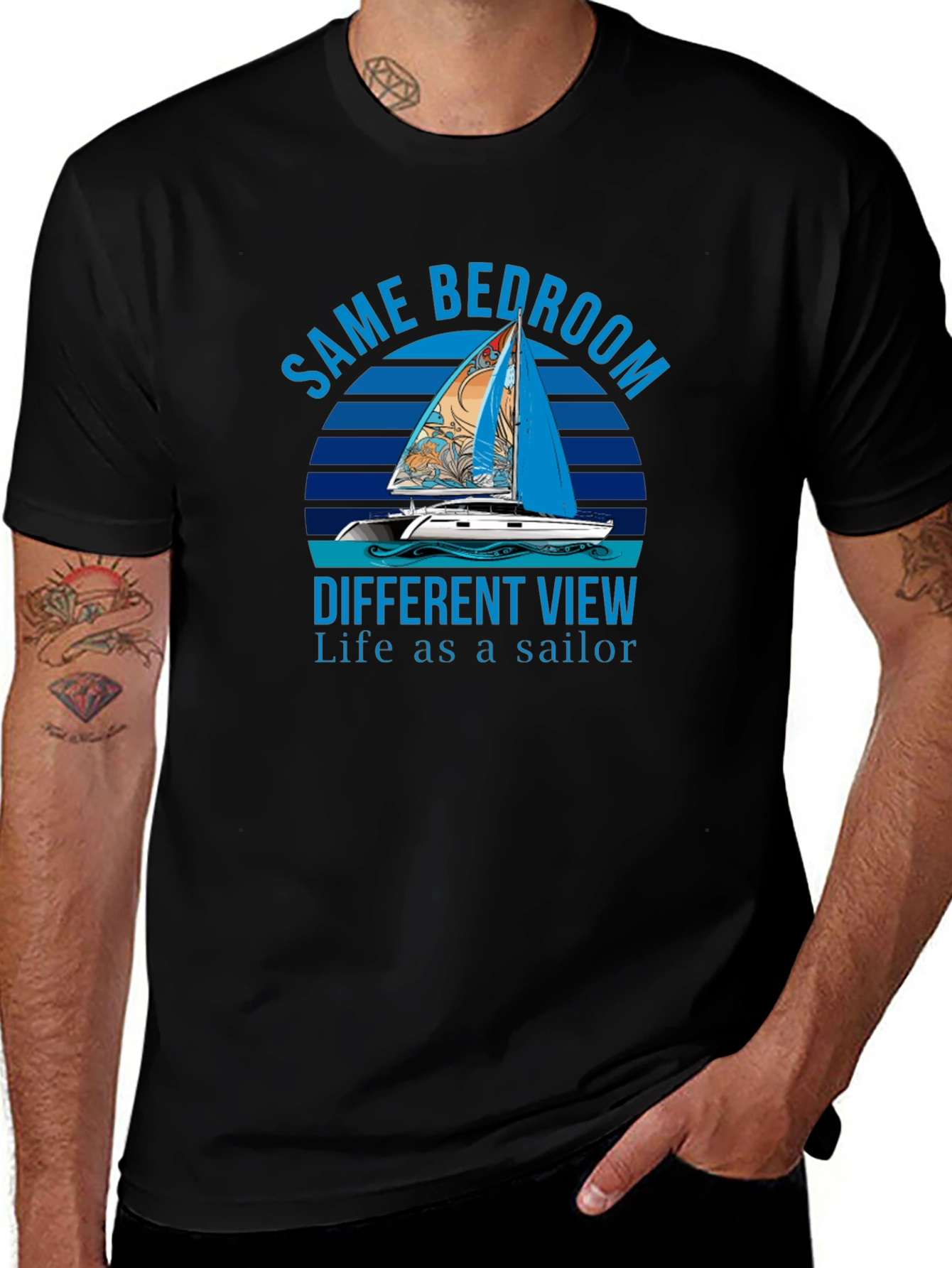 Sailor Life Graphic T-Shirt