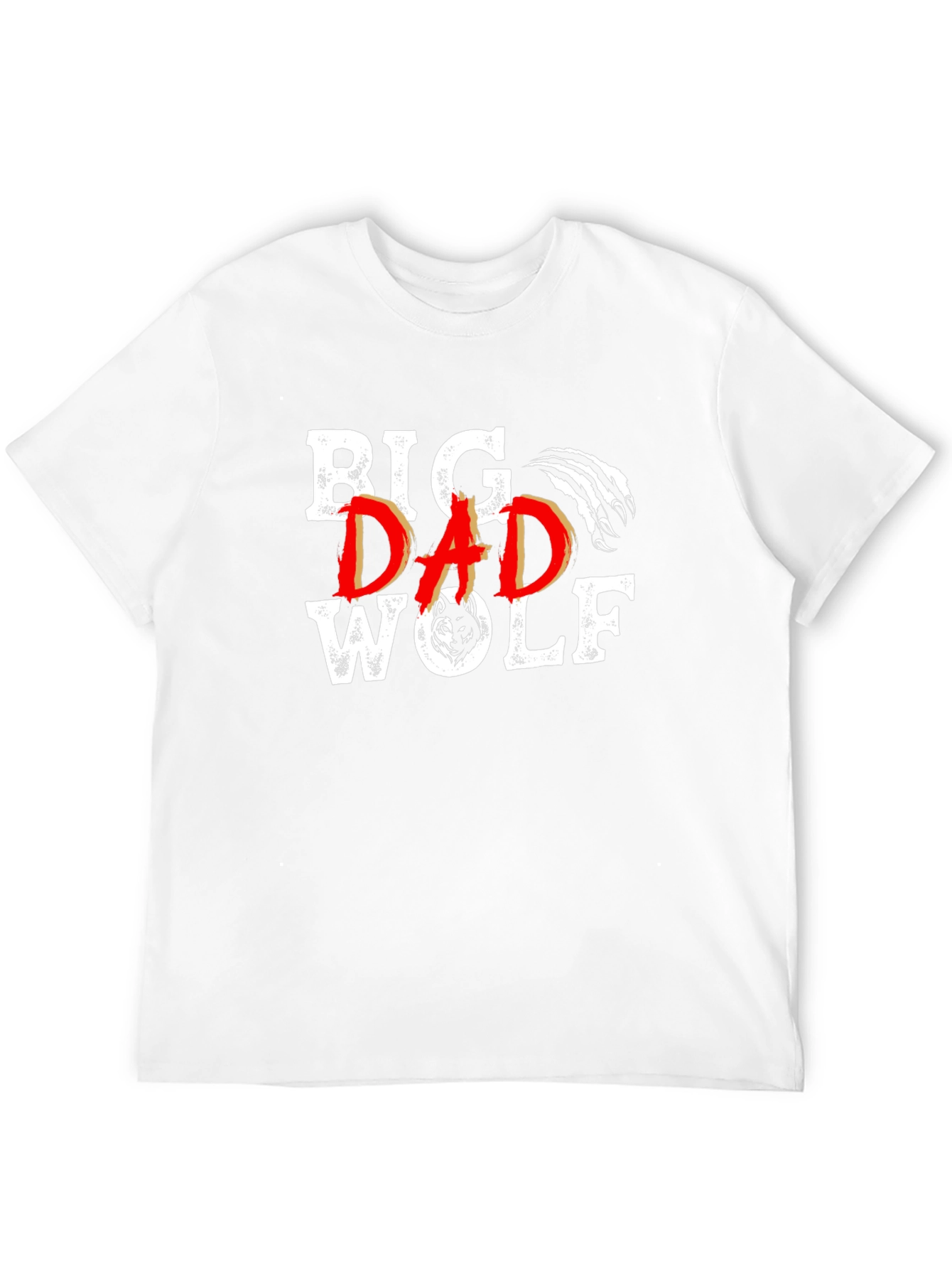 Big Dad Wolf Black Graphic Tee