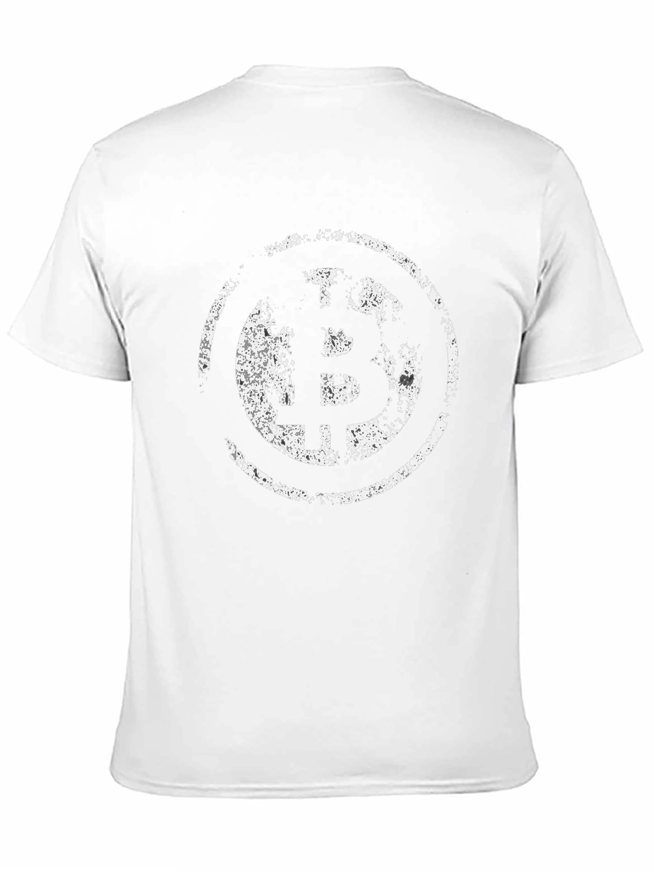 Bitcoin Distressed Graphic Tee - Crypto T-Shirt