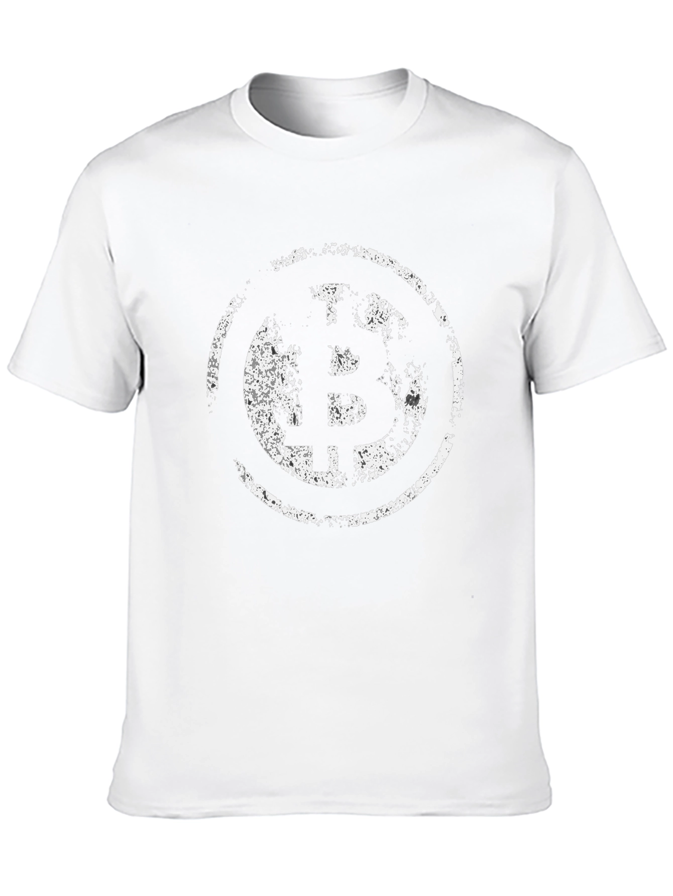 Bitcoin Distressed Graphic Tee - Crypto T-Shirt