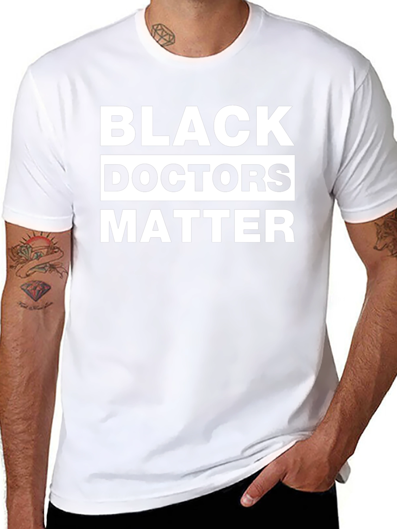Black Doctors Matter Graphic T-Shirt